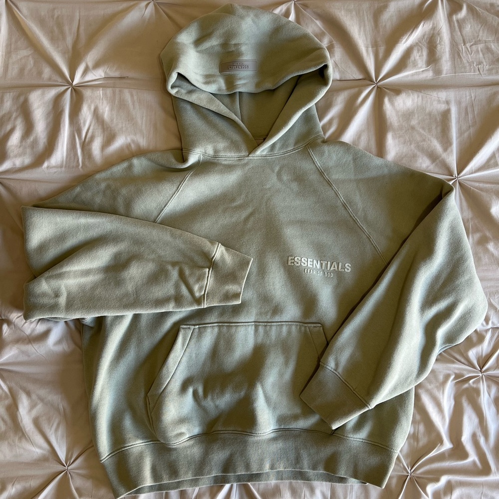 Essentials Olive Green Hoodie
